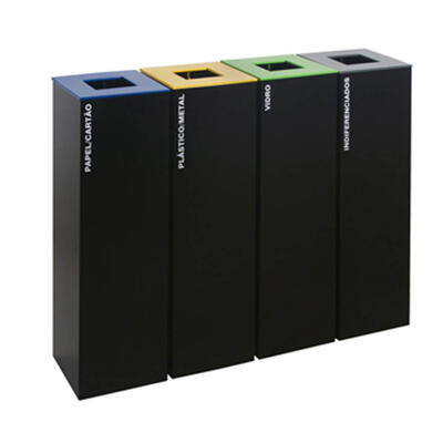 Ecoponto 4x45L Chapa Aço com Pintura Epoxi